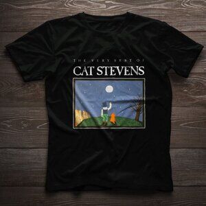 Cat Stevens Best Of 1989 Album Graphic T-Shirt Music Fan Gift Retro Band Tee 17